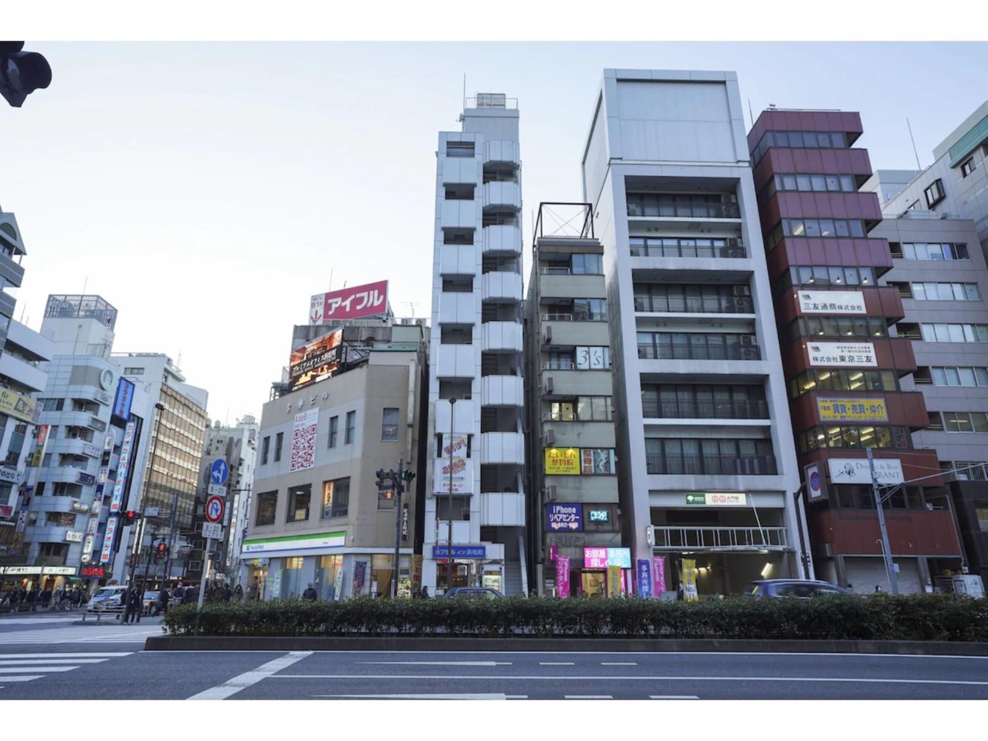 Male Only Capsule Inn Hamamatsucho - Vacation Stay 68799V Tokyo Eksteriør billede